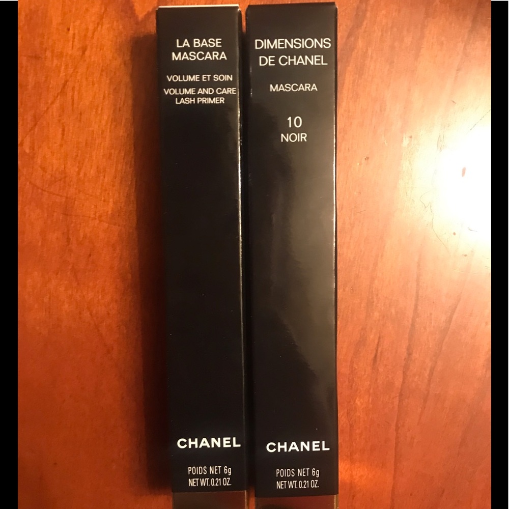 Chanel LA BASE MASCARA & DIMENSIONS MASCARA NOIR